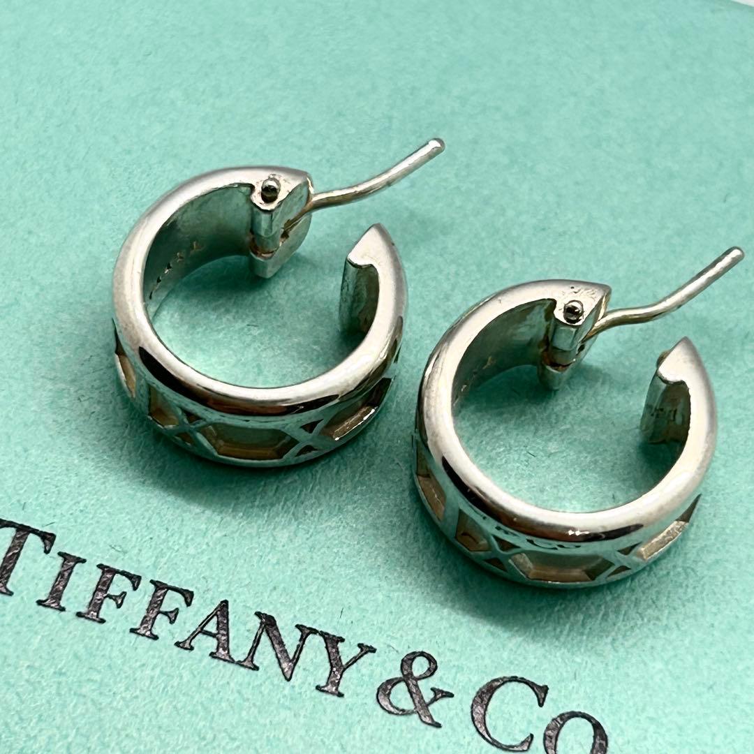 ティファニー❤️アトラス フープ ピアス シルバー レディース 定番 人気 正規品