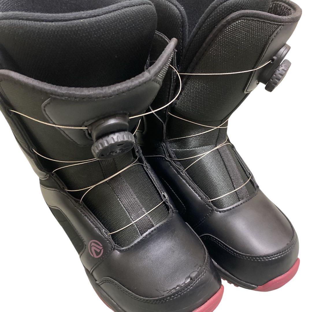 【美品】FLOW ECHO BOA スノーボードブーツ　23.5cm ブラック