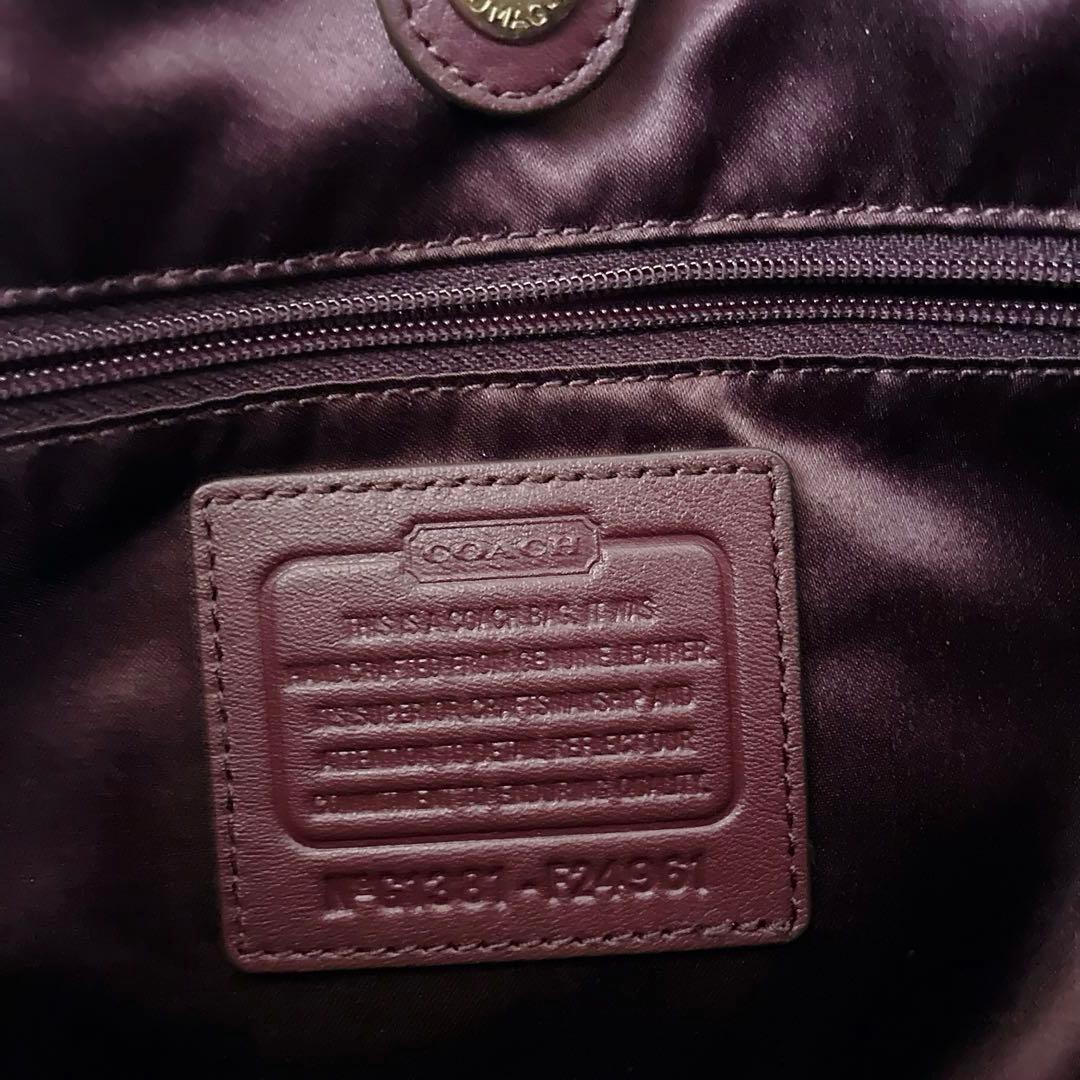 バッグ Coach Campbell Leather Soho Hobo Bag