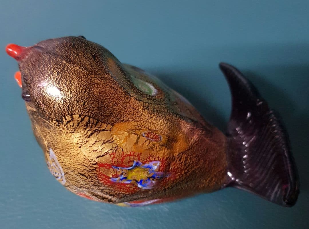 鳥 小鳥 Murano ムラーノガラス 置物 インテリア ガラス細工 飾り物