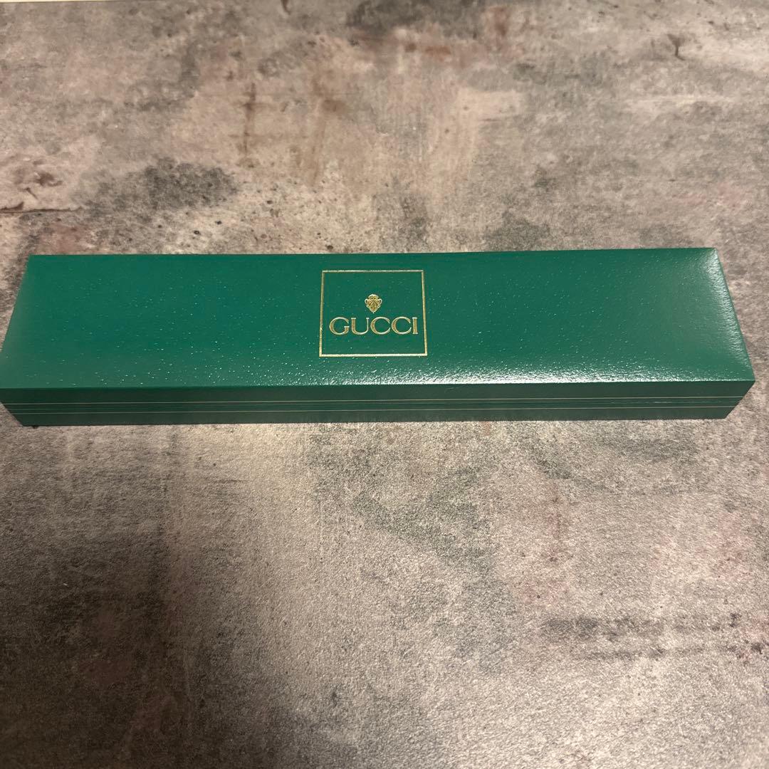 【美品】GUCCI クォーツ腕時計 ブラウンレザー シェリーライン 2000L