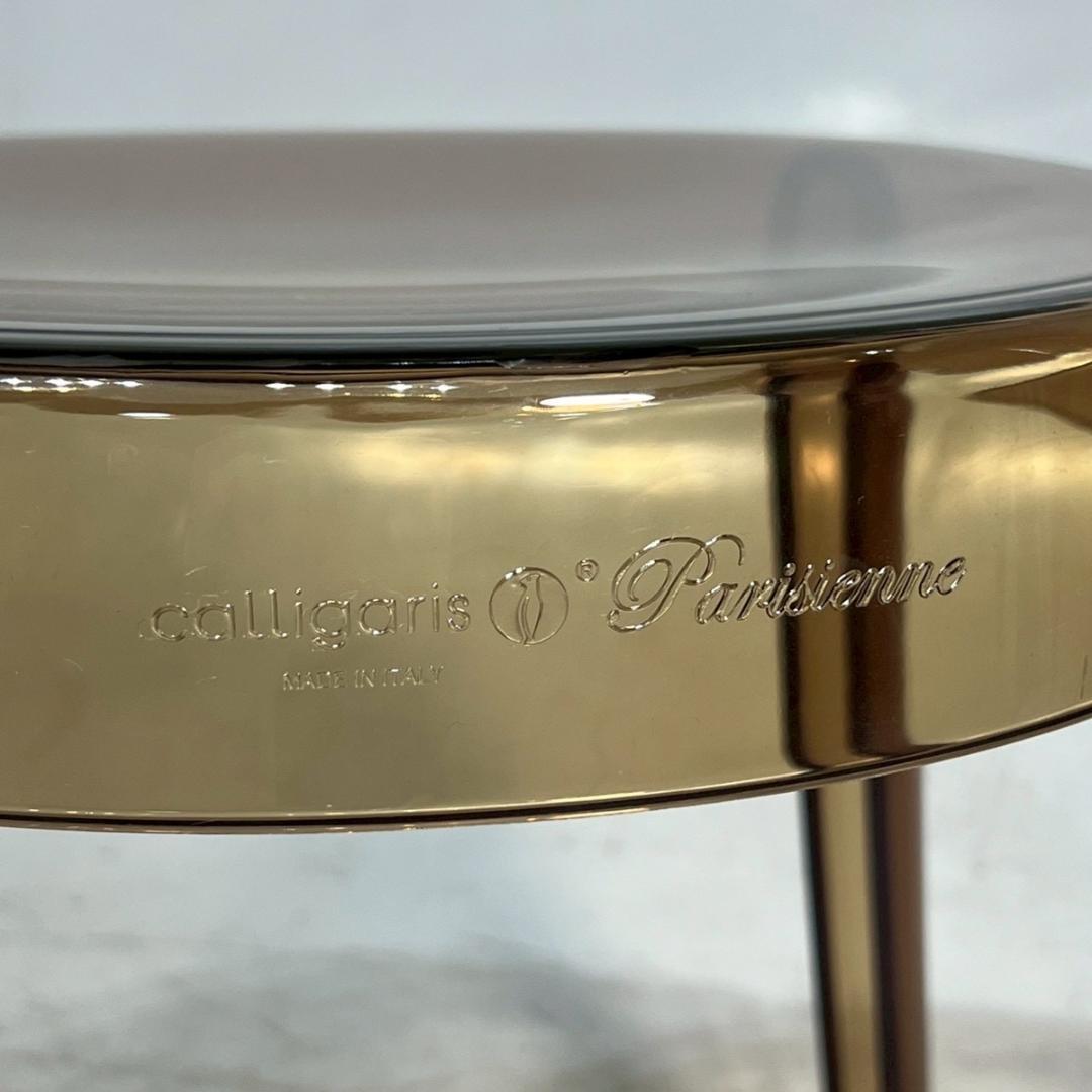 Calligaris カリガリス パリジェンヌ チェア透明 アンバー モダン
