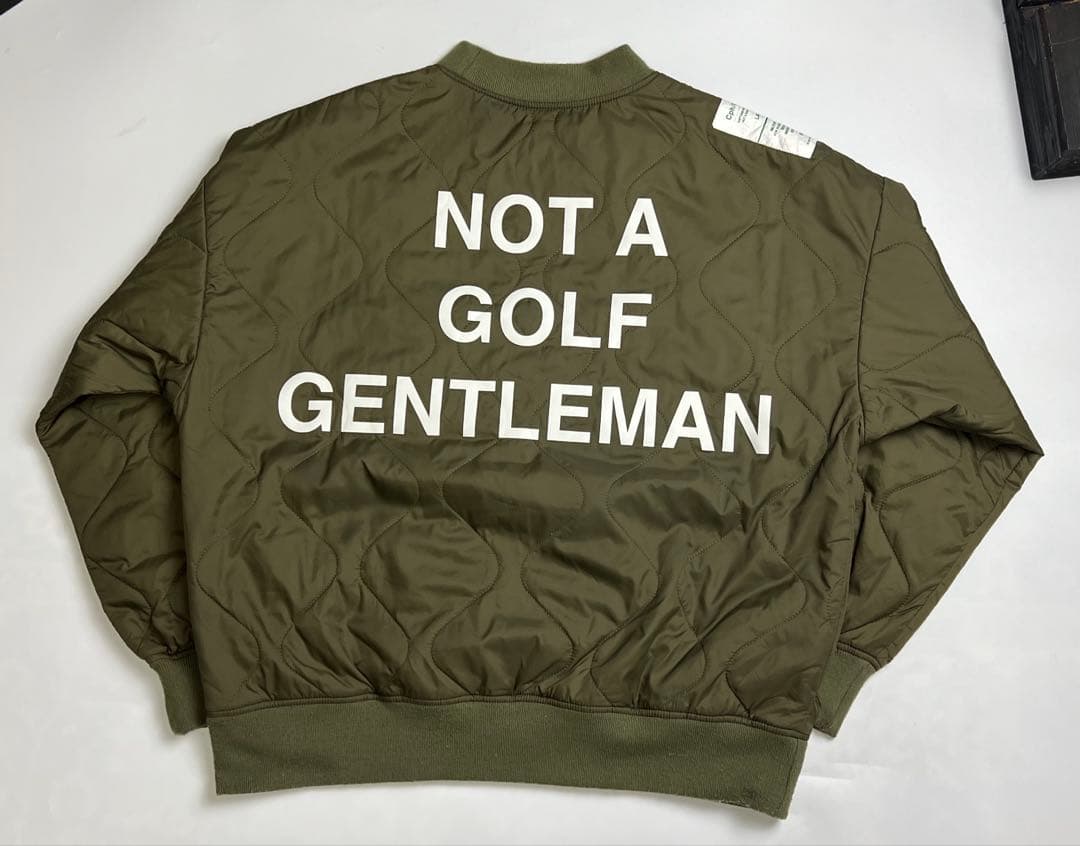 Captains Helm Golf 防寒中綿 セットアップ　オリーブ　L