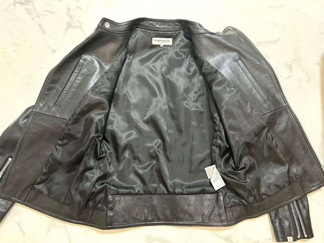 【XL１２００N 】VANQUISH ライダースジャケット