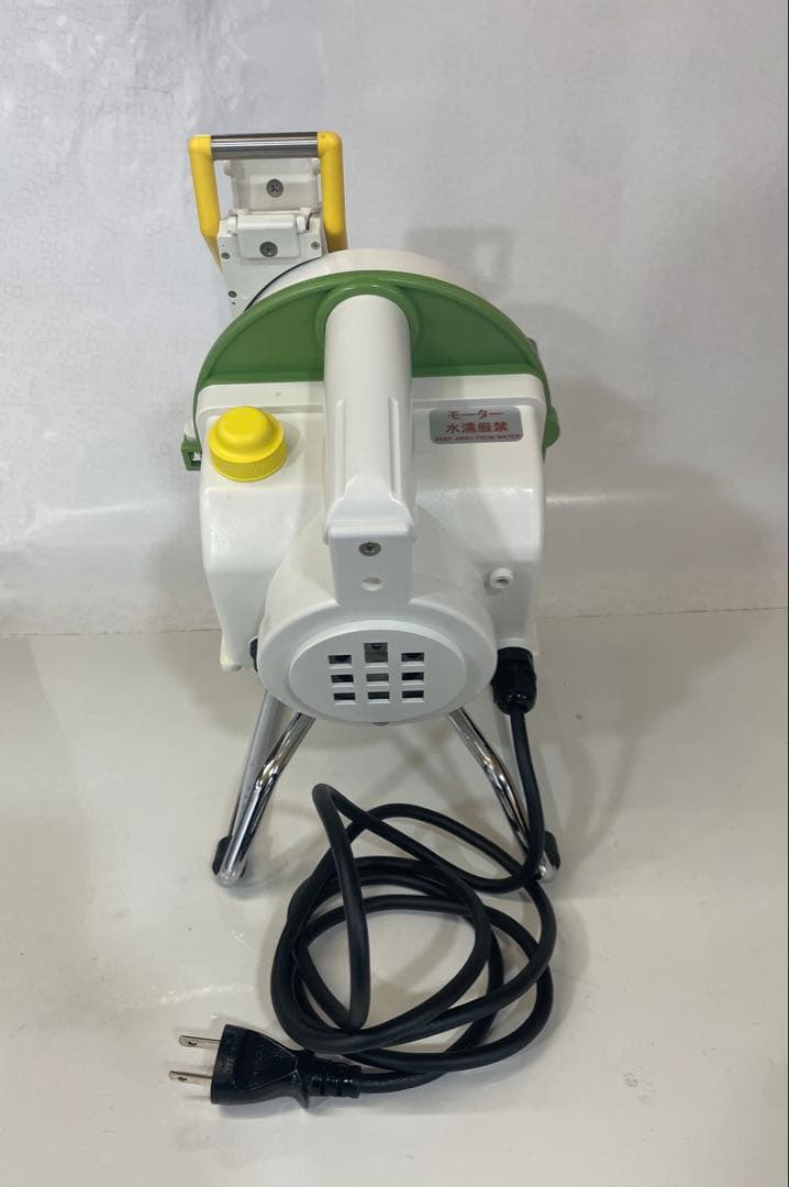 千葉工業所 電動ネギ平ジュニア 卓上ネギ切り機｜替刃・研磨器付｜美品
