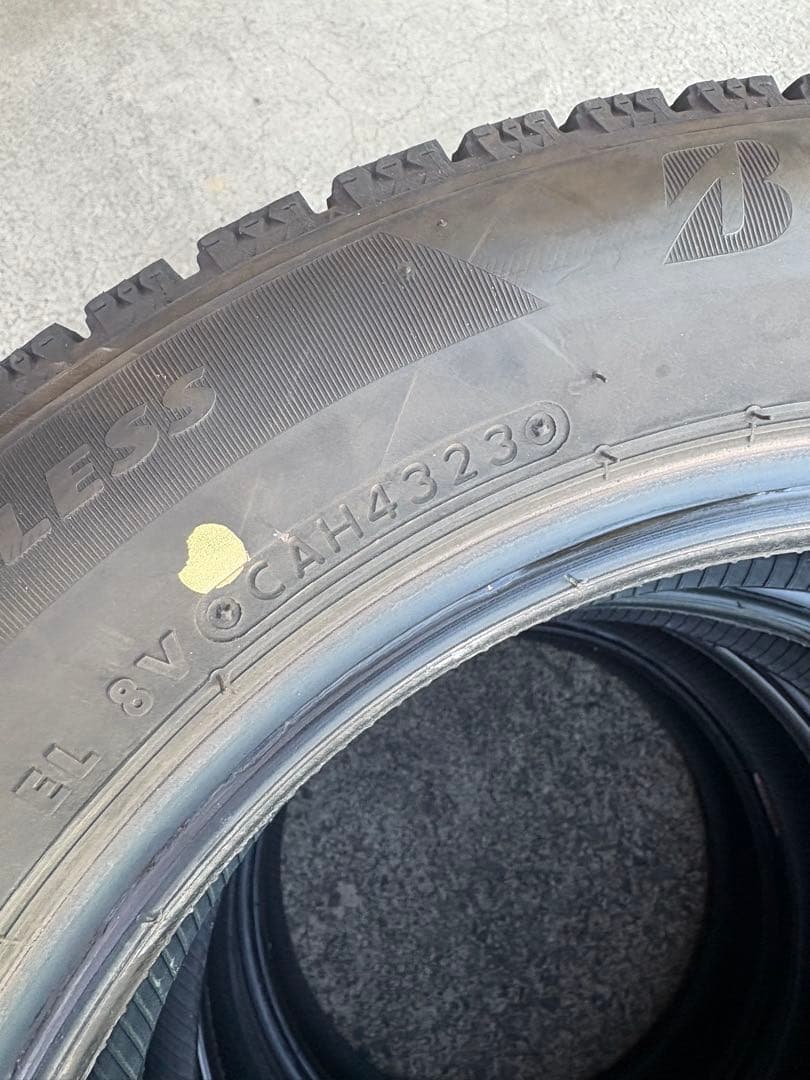 2023年製ブリヂストン VRX2 155/65R14中古4本送料込み