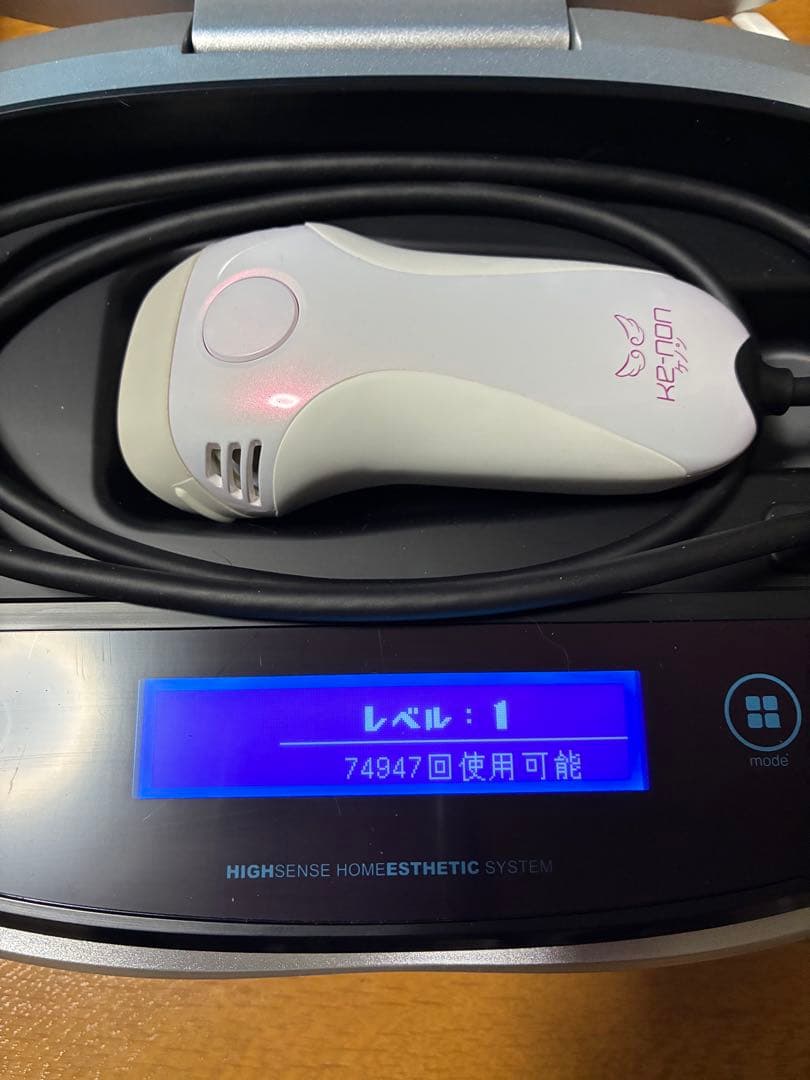 美品　ケノン 脱毛器 ke-non verバージョン8.6