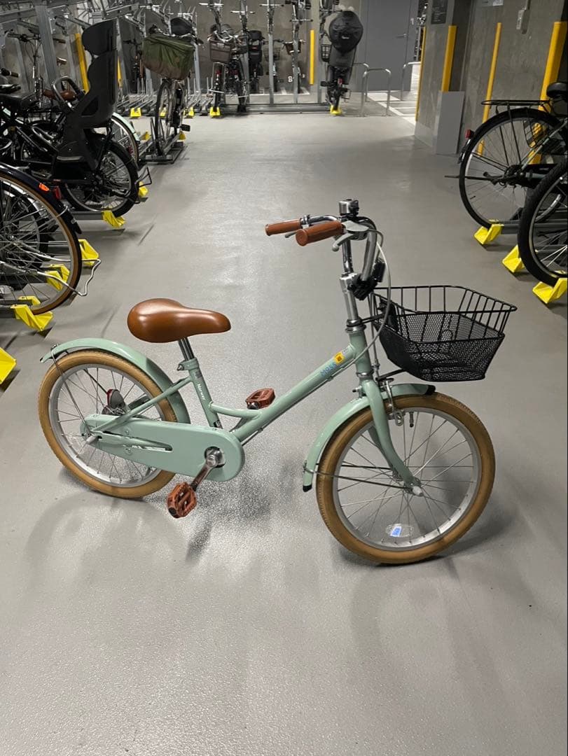 MOSS ミントグリーン 子供用自転車