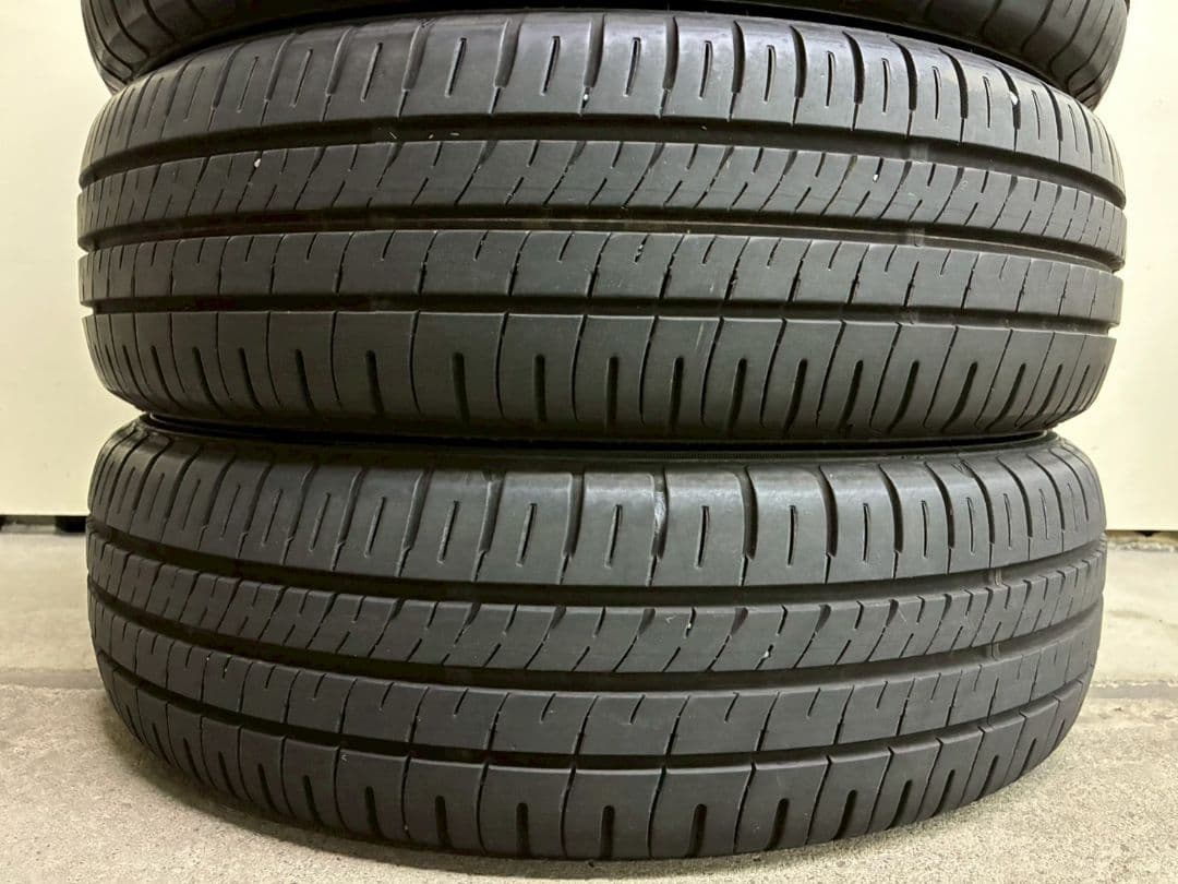 送料込み‼️ 165/60R15 国産 バリ山 ノーマルタイヤ 4本