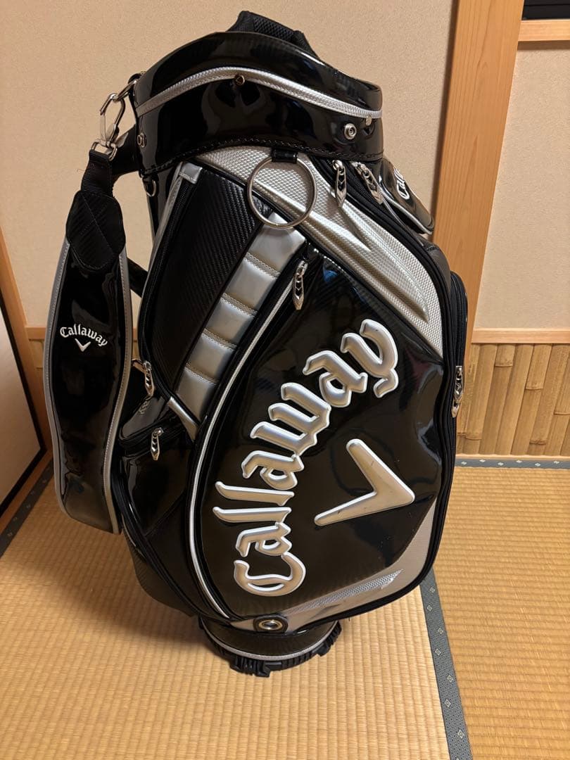 Callaway キャディバッグ 黒/シルバー