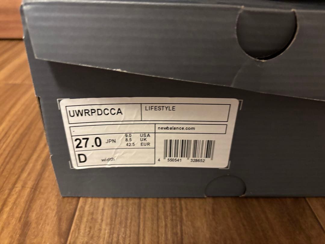 New Balance WRPD Runner ワープドランナーブラック