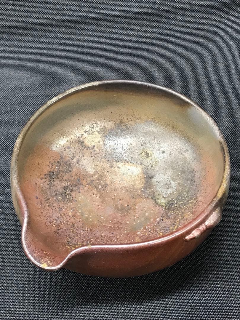 【経年使用品】古備前焼　備前焼　香山　茶器　煎茶