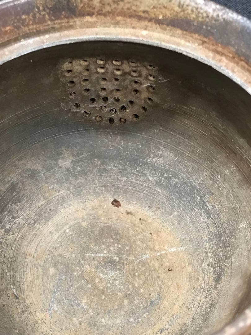 【経年使用品】古備前焼　備前焼　香山　茶器　煎茶