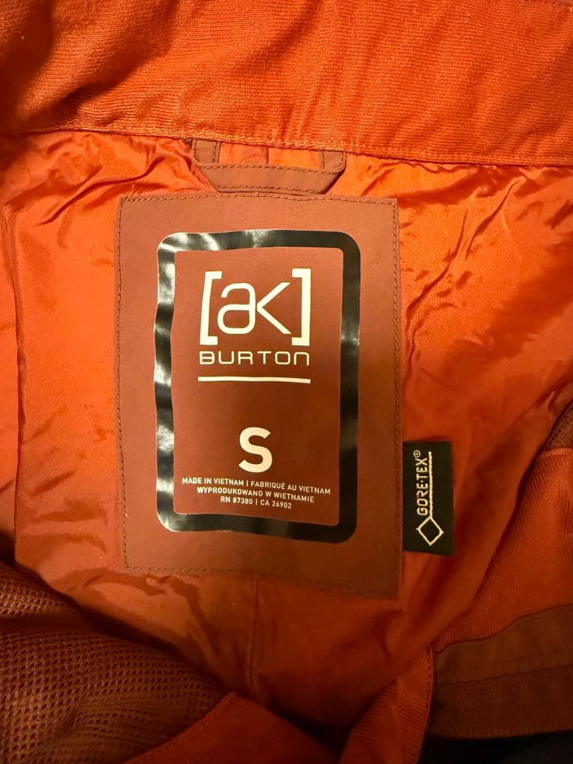 BURTON AK GORE-TEX パンツ　スノーボード Sサイズ