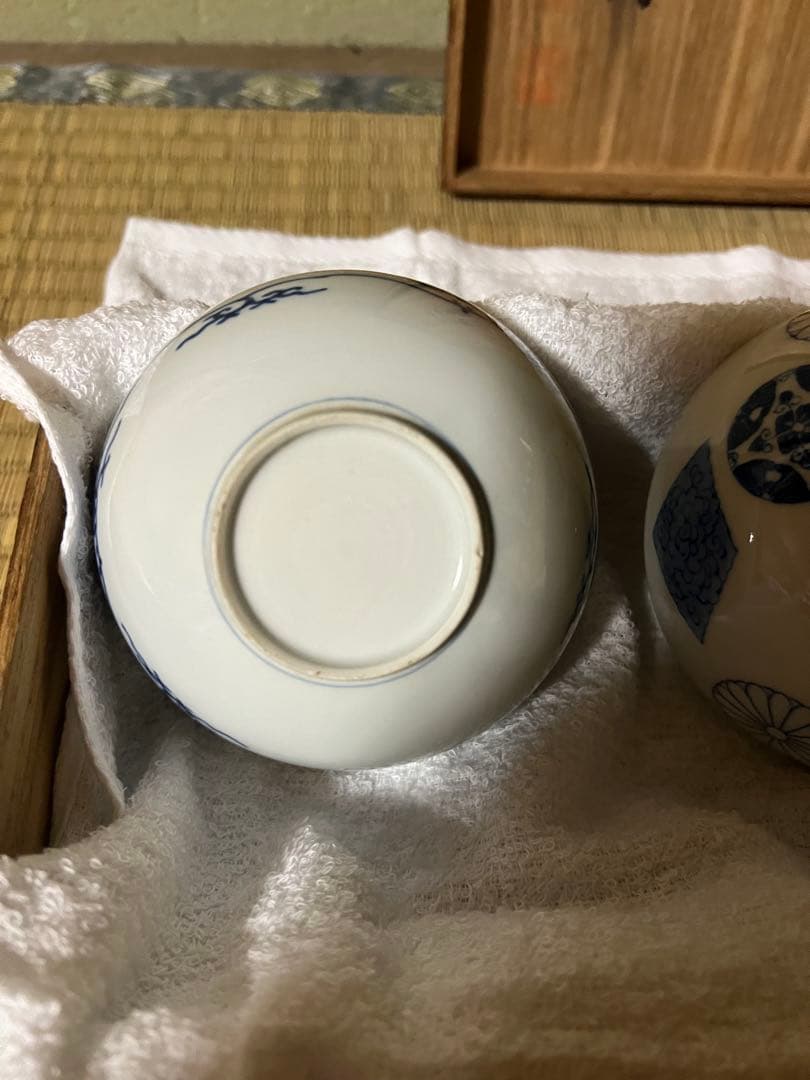 孝明天皇御下賜茶碗壱対