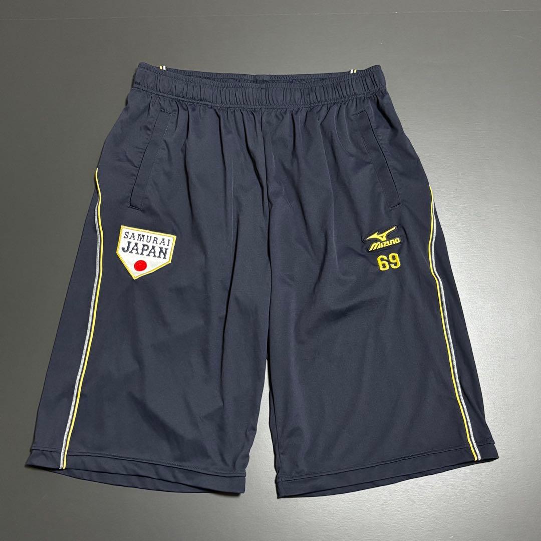 実使用！日本代表 野球 WBC MIZUNO ハーフパンツ 支給品 (XXL)
