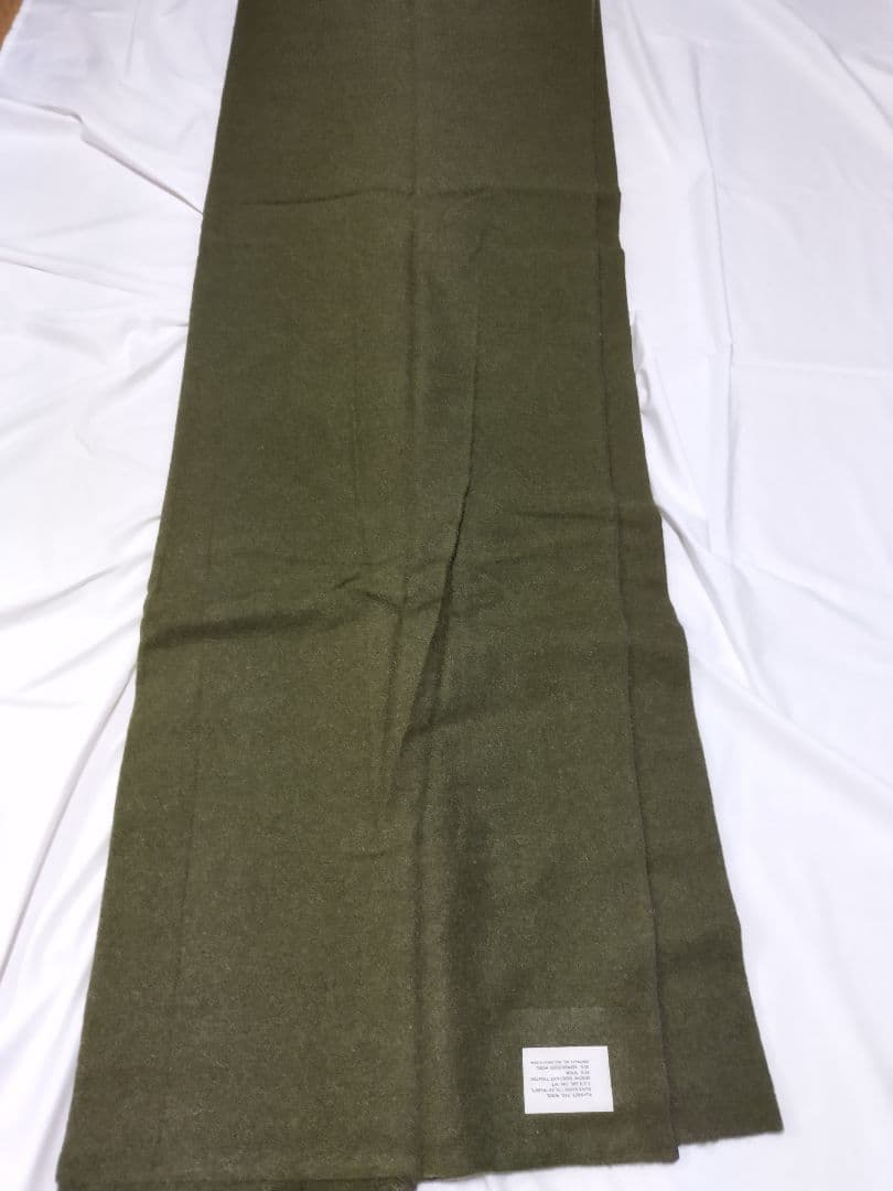 (4965)60s．USブランケット　米軍放出デッドストック　新品未使用レア