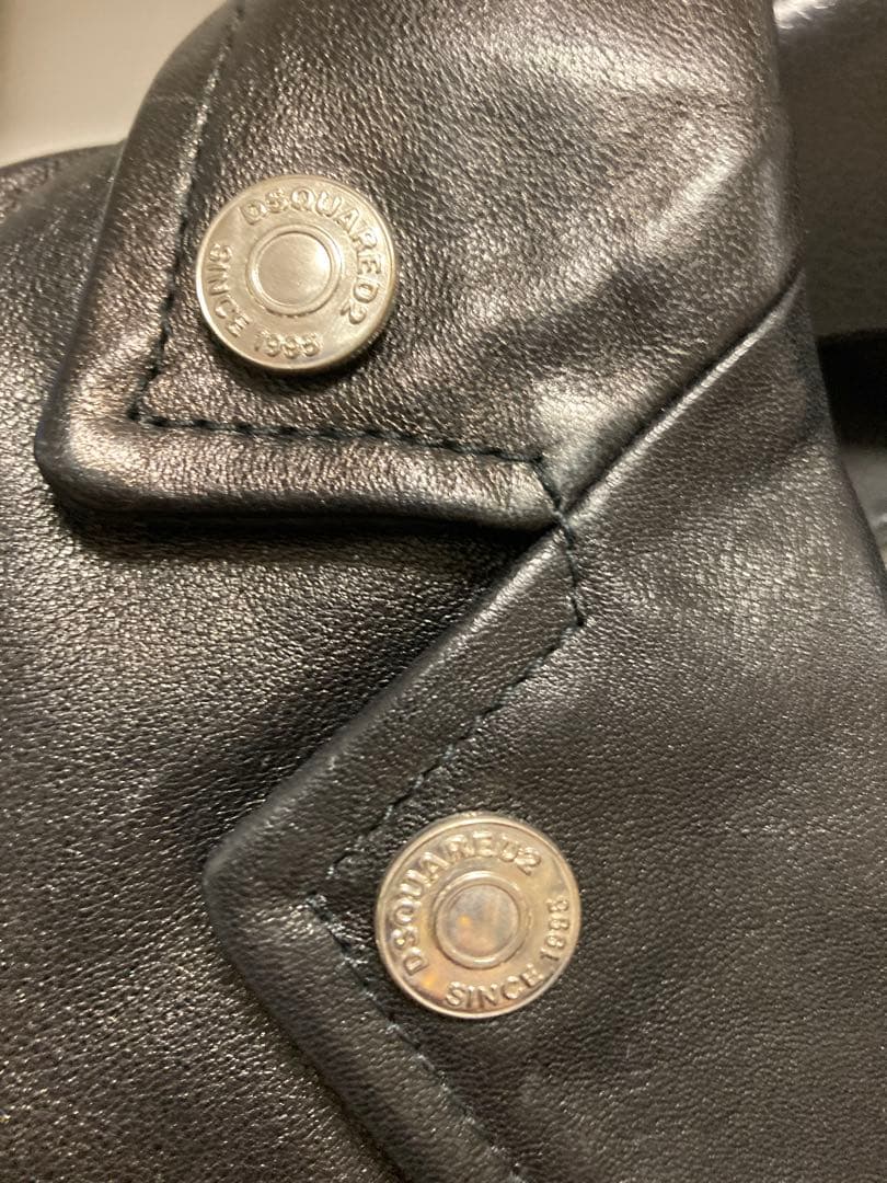 DSQUARED2 ディースクエアード ダウンライダース ブラック 36