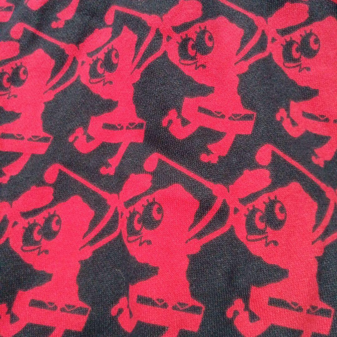 PEARLY GATE パーリーゲイツ 赤&黒 プリント柄フード付きジャケット