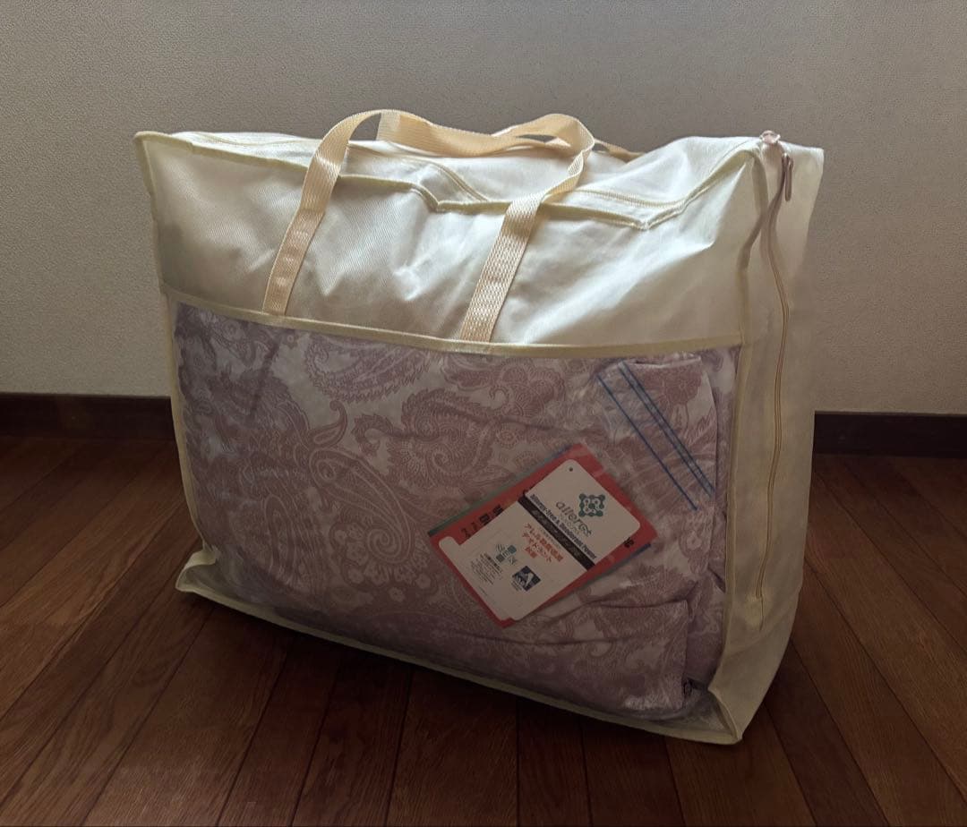 新品 ◇羽毛掛けふとん（S）ダウン85% 1.1kg 日本製 アレルGプラス！