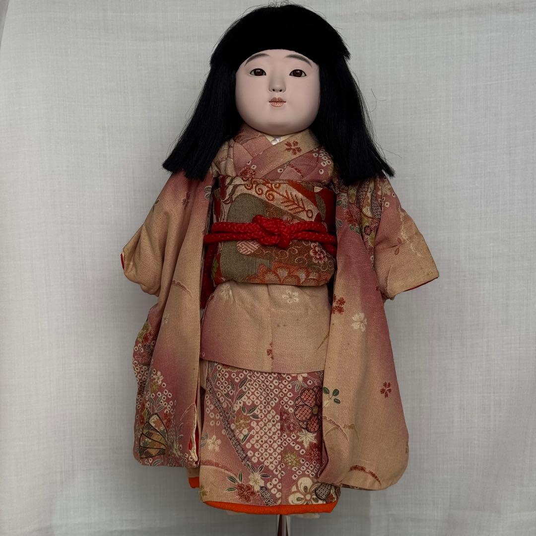 市松人形　松乾斎東光　身長41.5cm