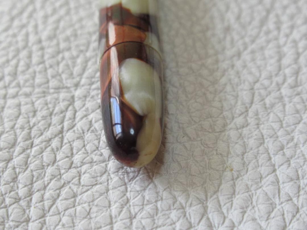 未未使用 1950年頃 ラベル付◆杉田万年筆 ライン セルロイド製 ペン先細字