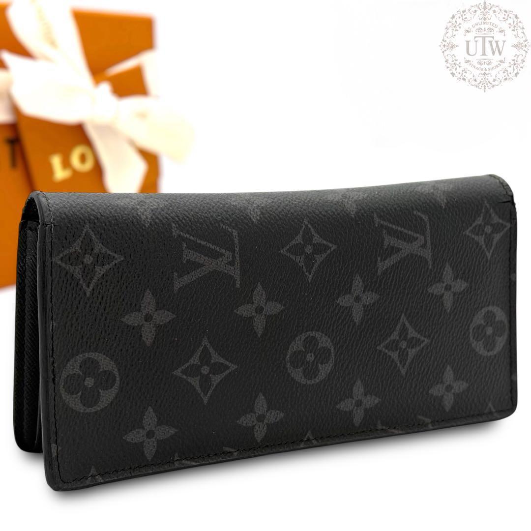 ルイヴィトン　モノグラム　エクリプス　ポルトフォイユ　ブラザ　長財布