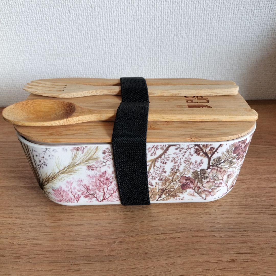 【新品未使用】PICTURE　フラワー柄　 EBI BENTO SET