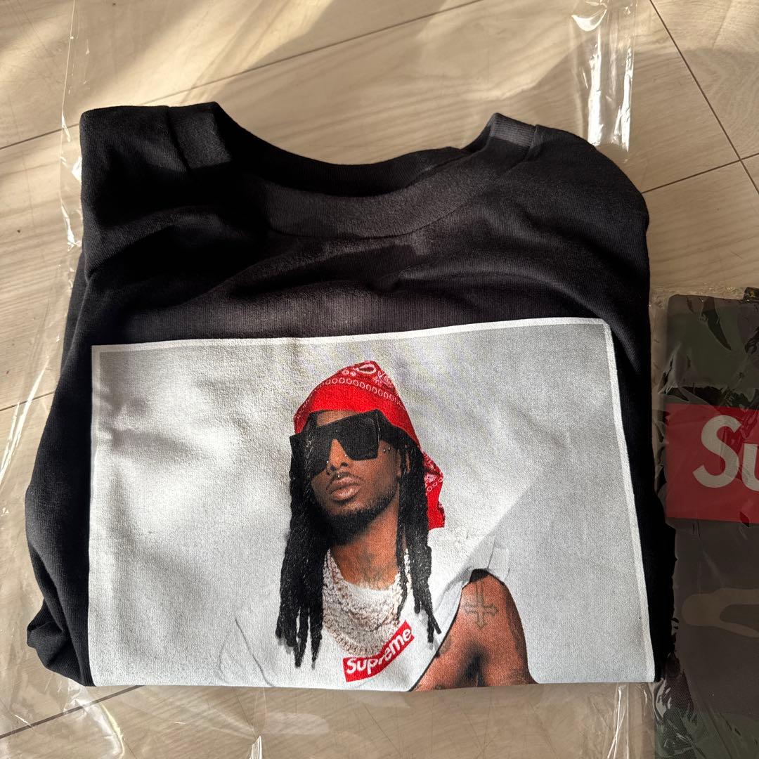 Supreme Playboi Carti Tee \"Black\" Mサイズ