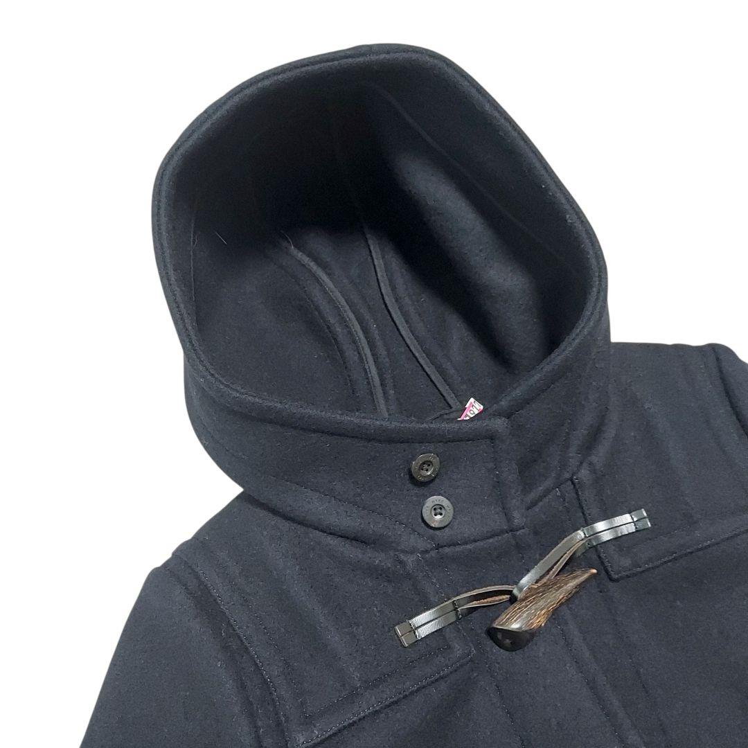 美品✨HYKE 　 ダッフルコート　ネイビー　М　現行モデル