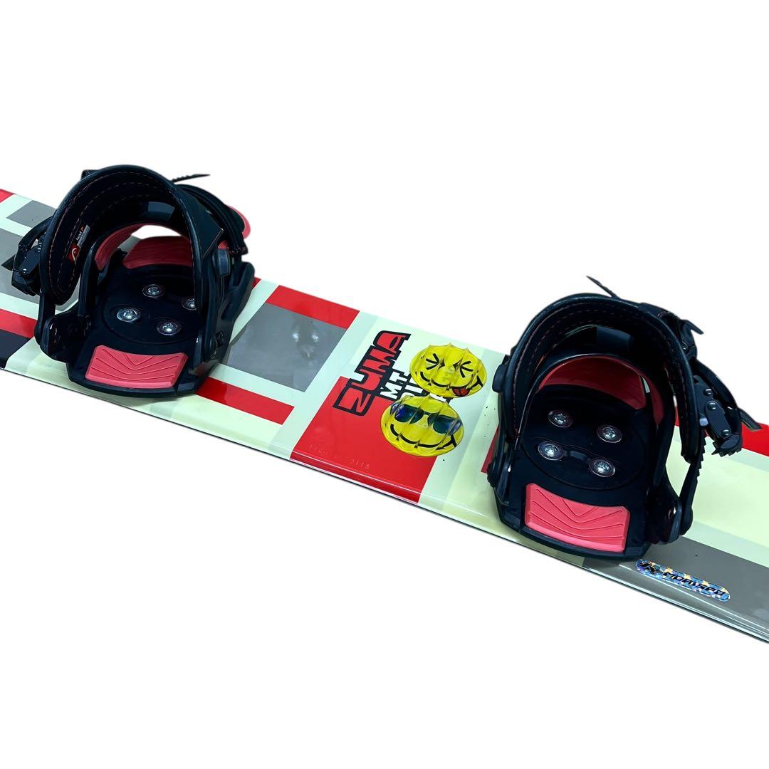 ZUMA キッズ スノーボード 110cm バイン ブーツ 3点セット