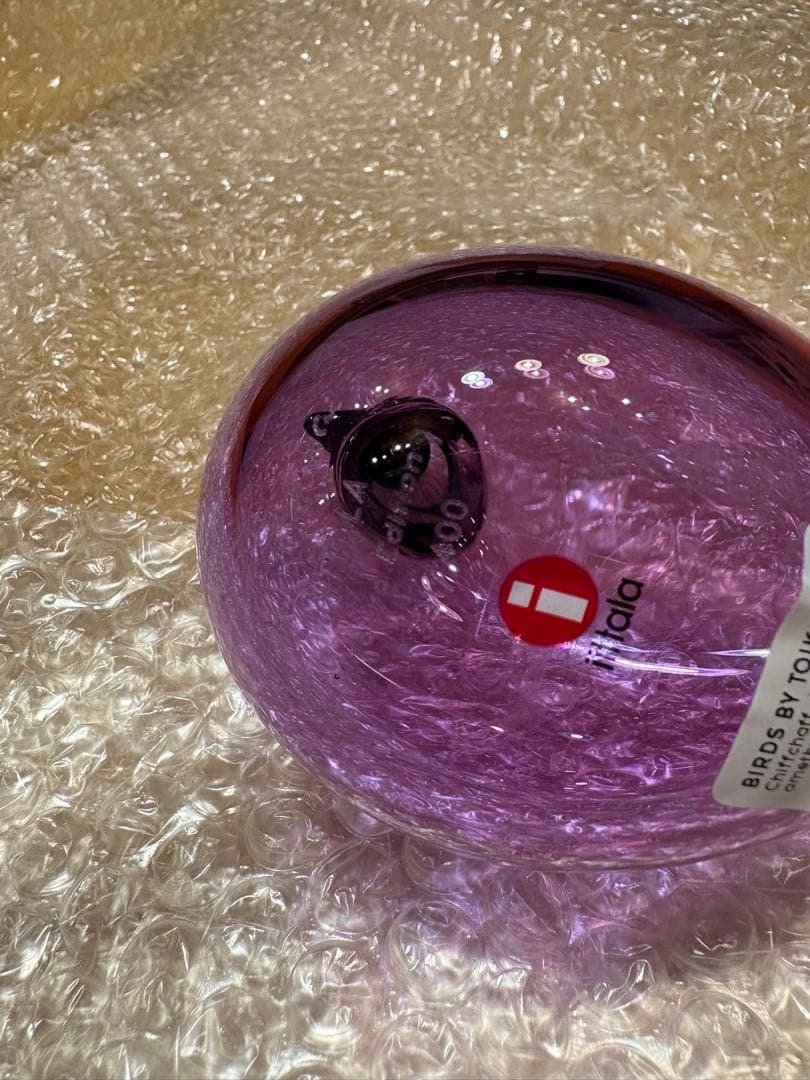 イッタラ　Birds by Toikka（バード バイ トイッカ）　アメジスト