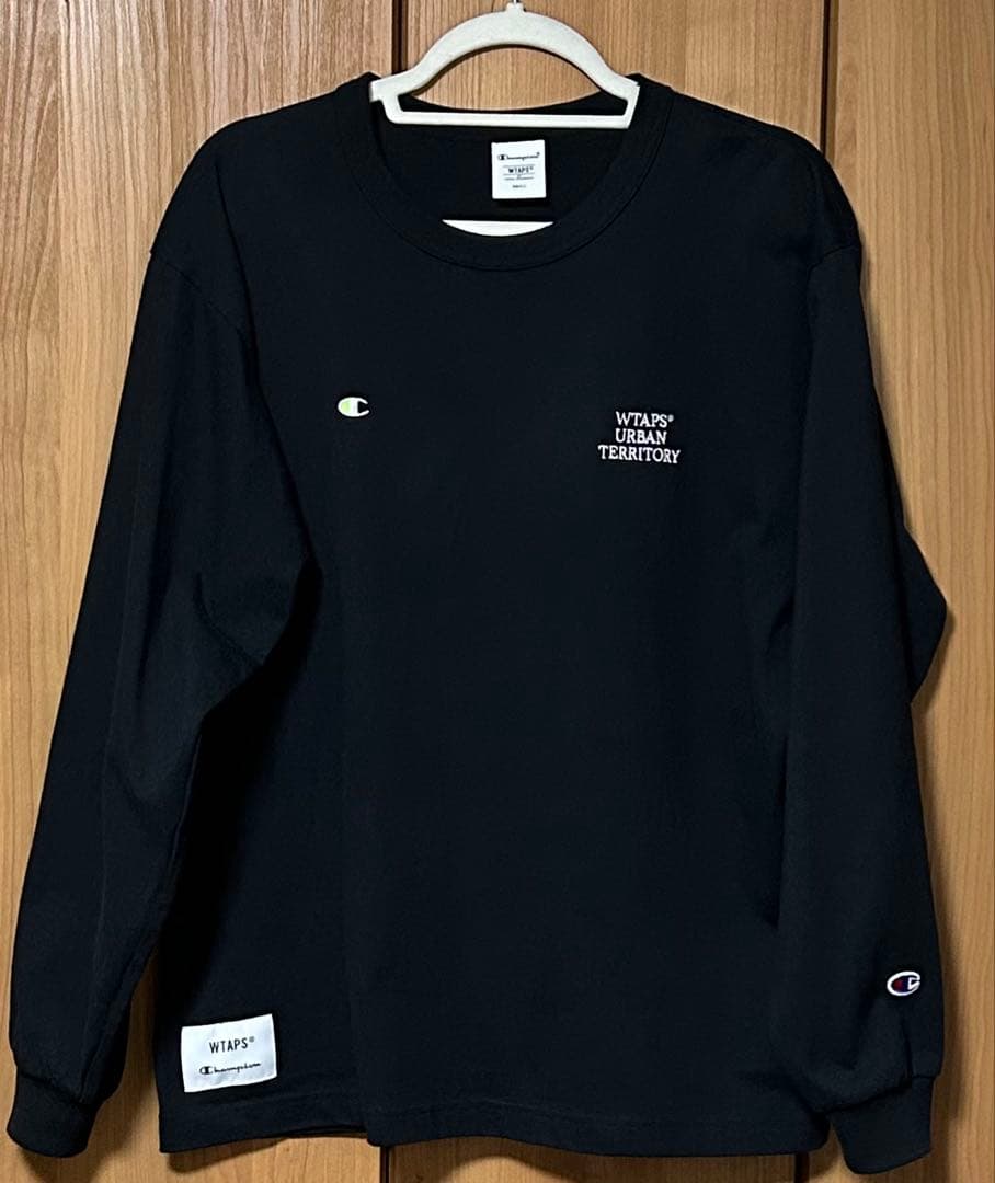 WTAPS Champion コラボ　ロンT Ｓ　黒