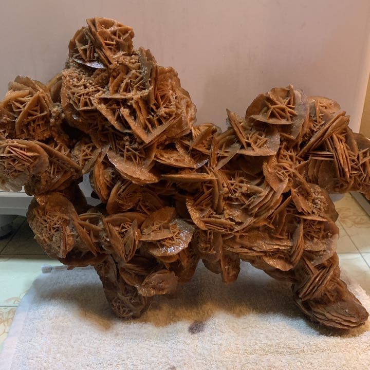 砂漠の石