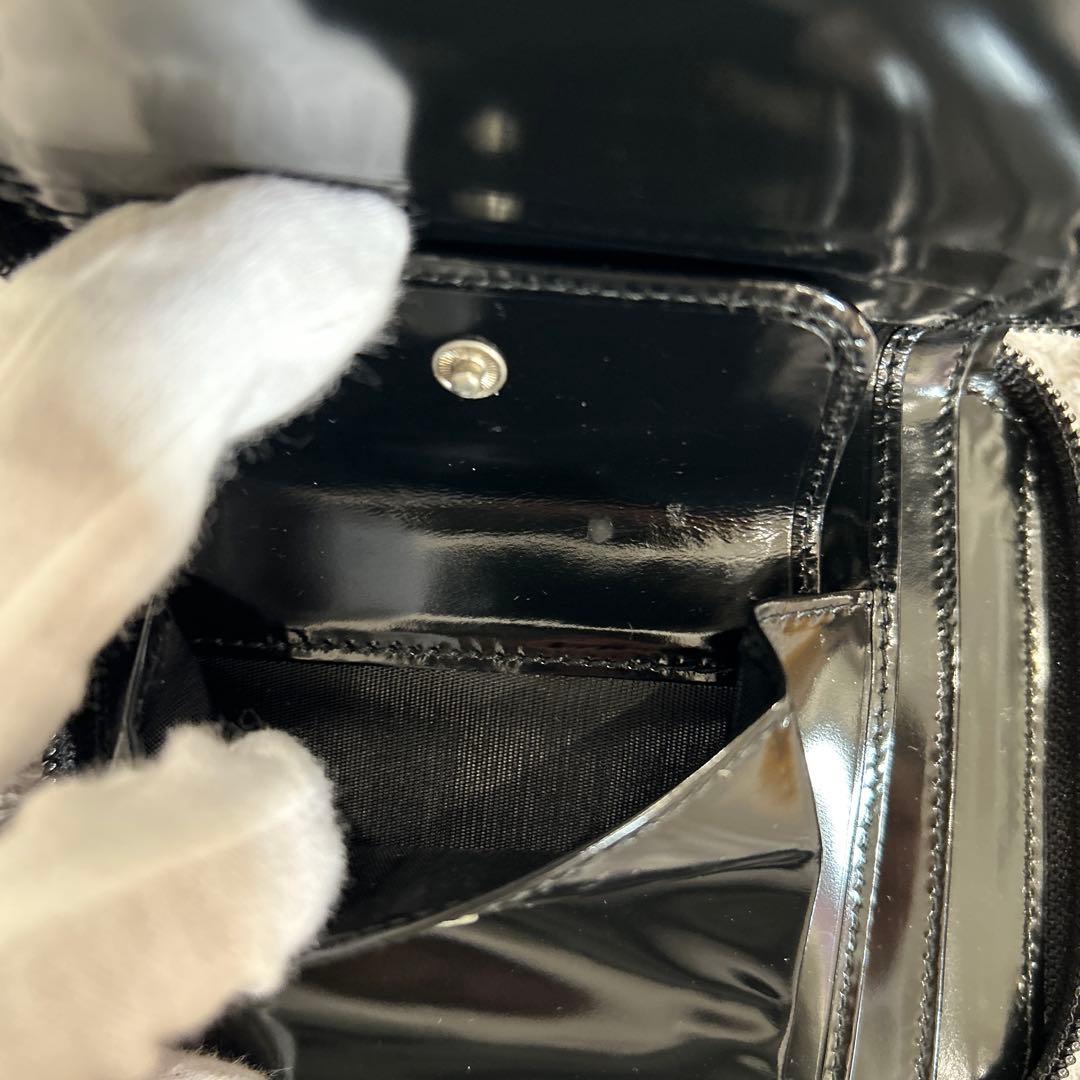 GUCCI ブラック 2つ折り財布 メンズ 035 0416 1988