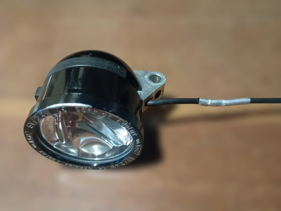 Schmidt Edelux ブラック 6V2.4W ハブダイナモ用ライト