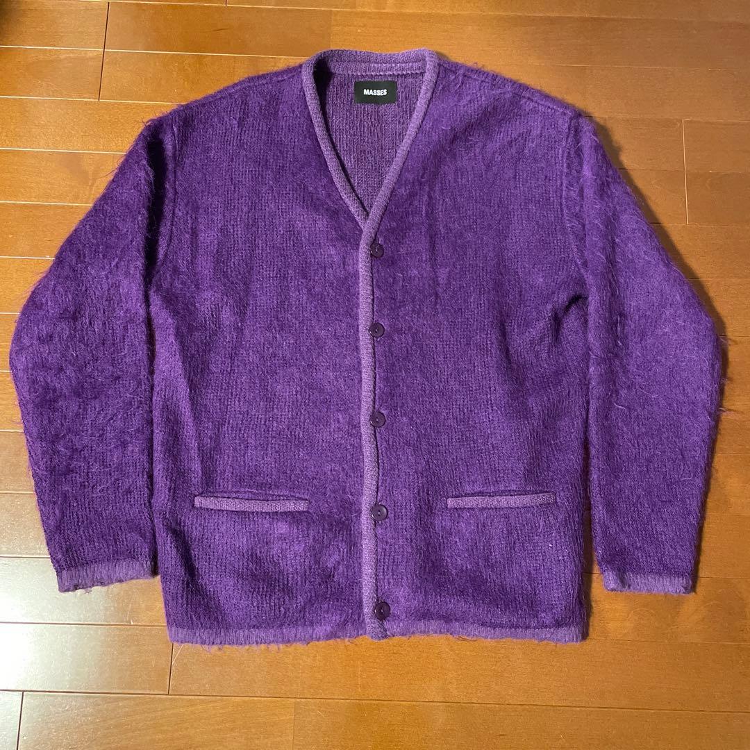 MASSES マシス モヘアカーディガン　サイズM