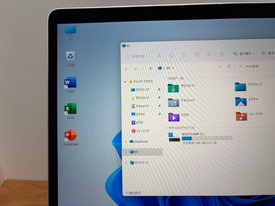 美品❗️MacBook Air 2020 i7&16GB&512GB Win11