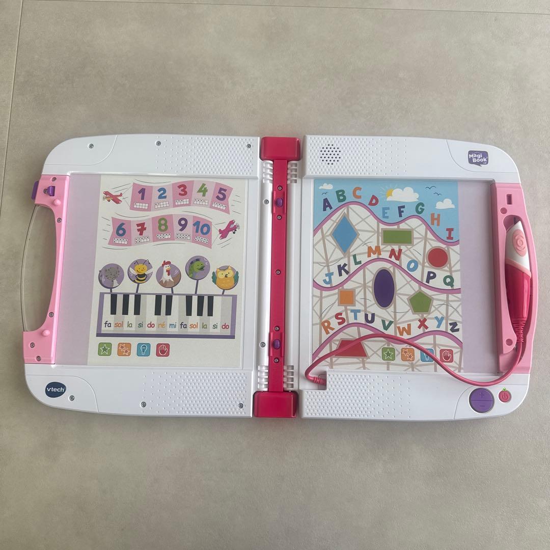 Magibook Vtech V2 フランス語　音声ペン　本11冊付き