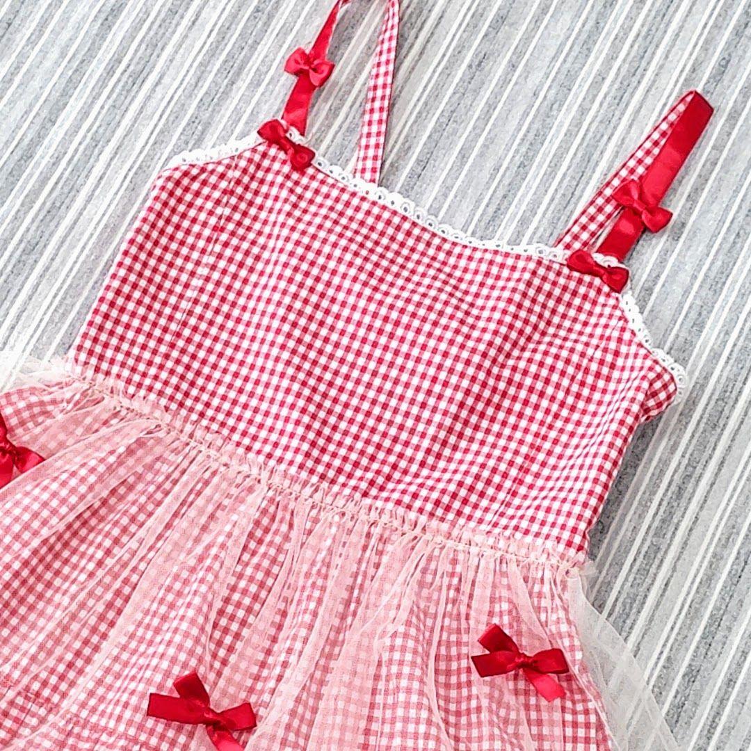 ★極美品★シャーリーテンプル＊伊勢丹限定＊リボン＊チュールワンピース＊140㎝