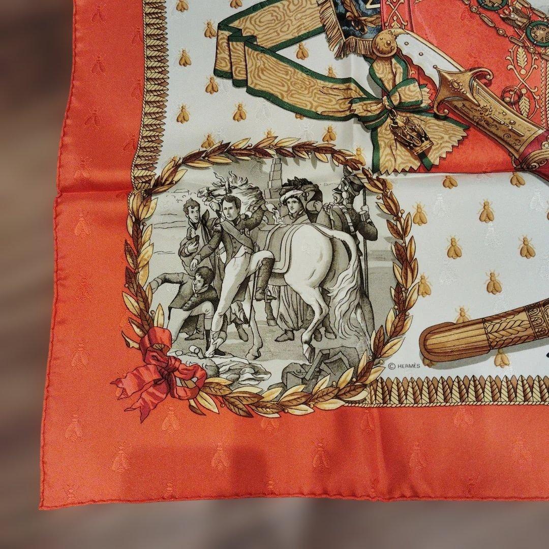 エルメス カレ90 NAPOLEON ナポレオン スカーフ