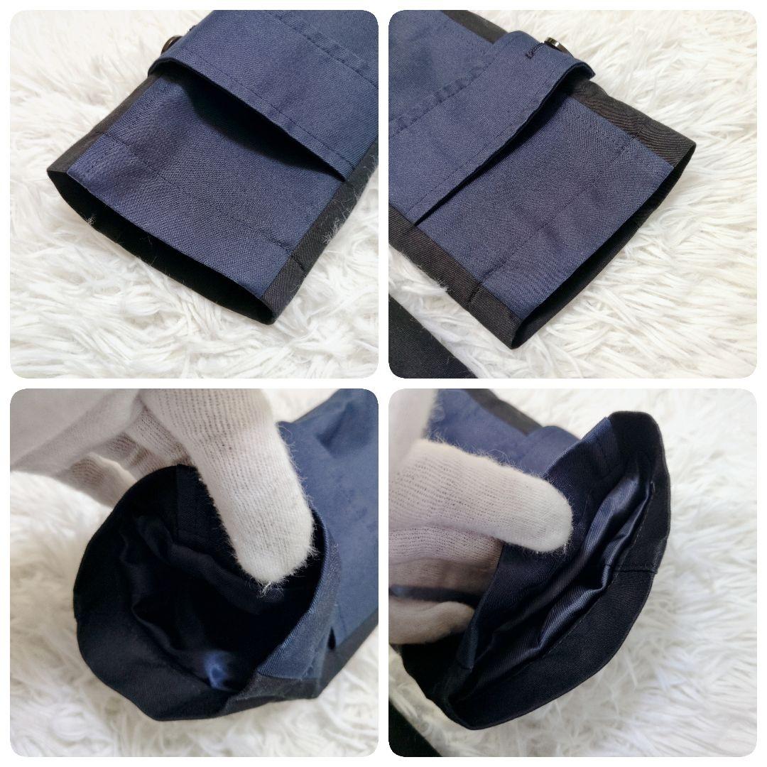 ■極美品・希少■ブラックレーベルクレストブリッジ トレンチコート バイカラー