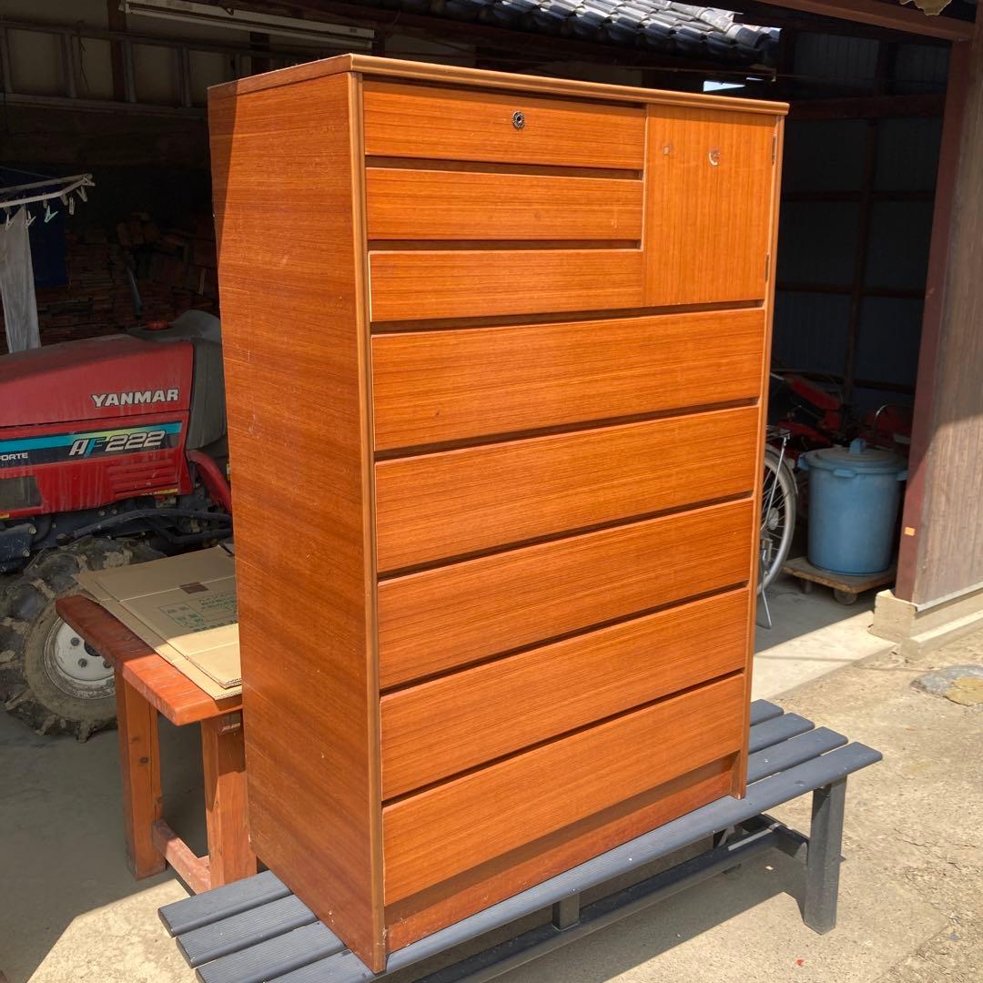 昭和レトロ　タンス　箪笥　’70年代　チェスト