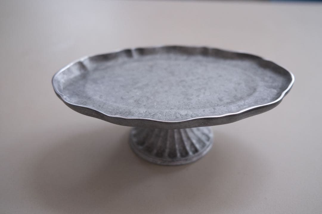 値下げ中！cofe コフェ co+fe 高台プレート 花リム コンポート