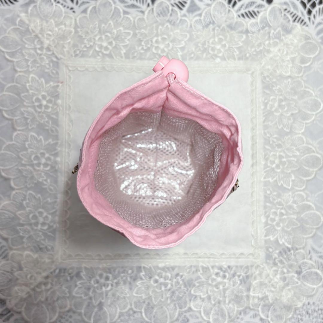 ペットボトルカバー　リバティジョアンナ/いちごラテ　ハンドメイド