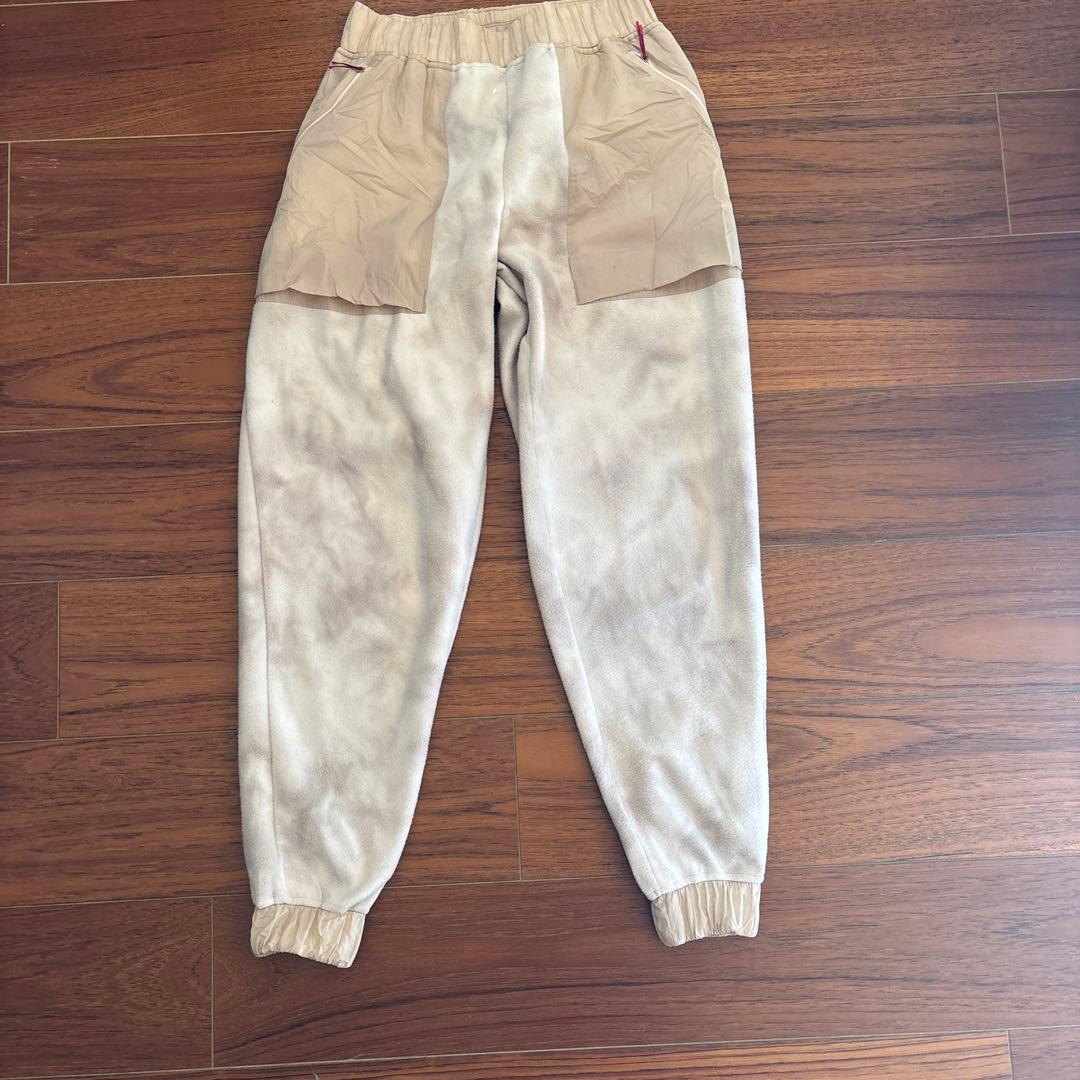 ルルレモン　フリースボトム　パンツ　 4 ベージュ