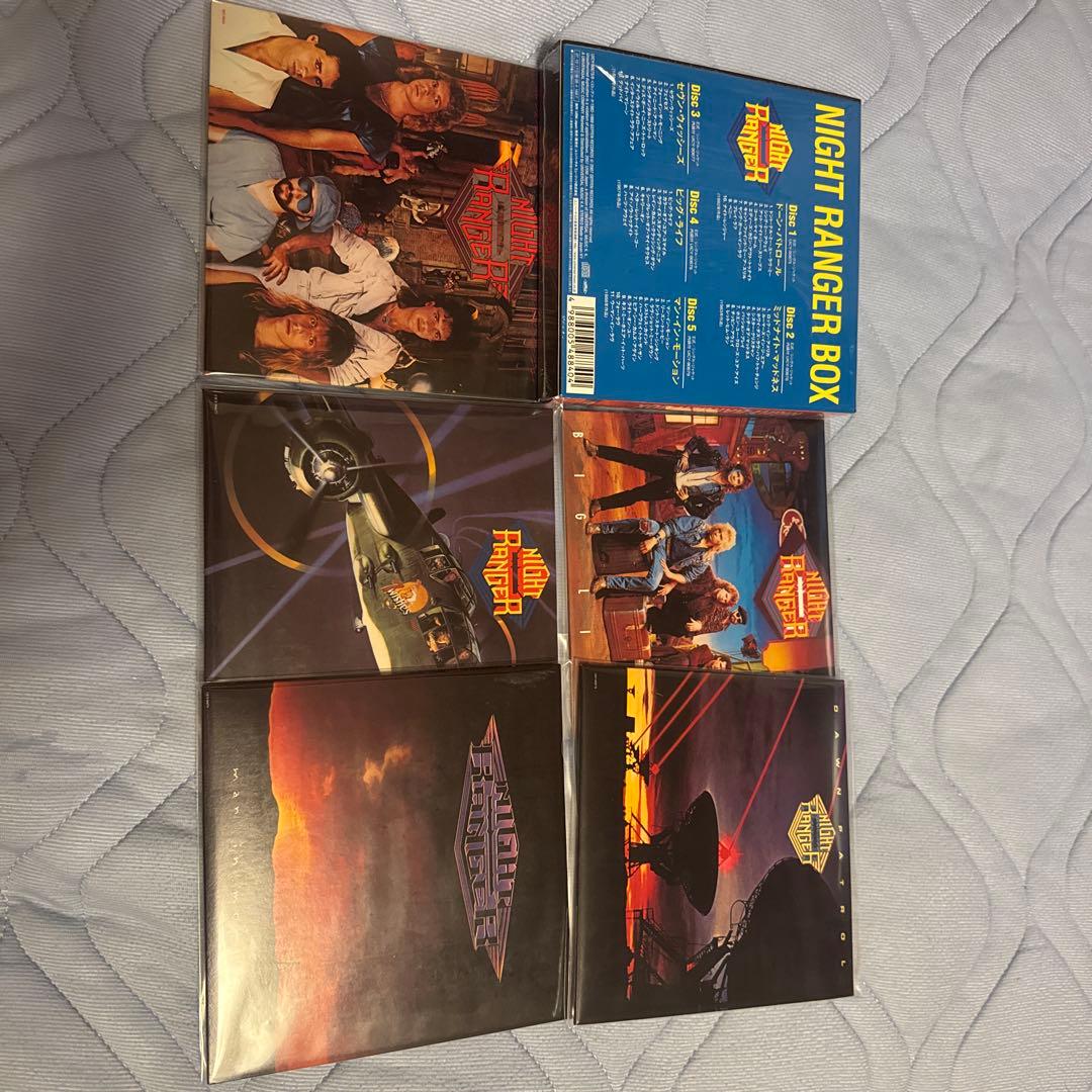 限定盤　ナイト・レンジャー・ボックス５枚組美品&廃盤