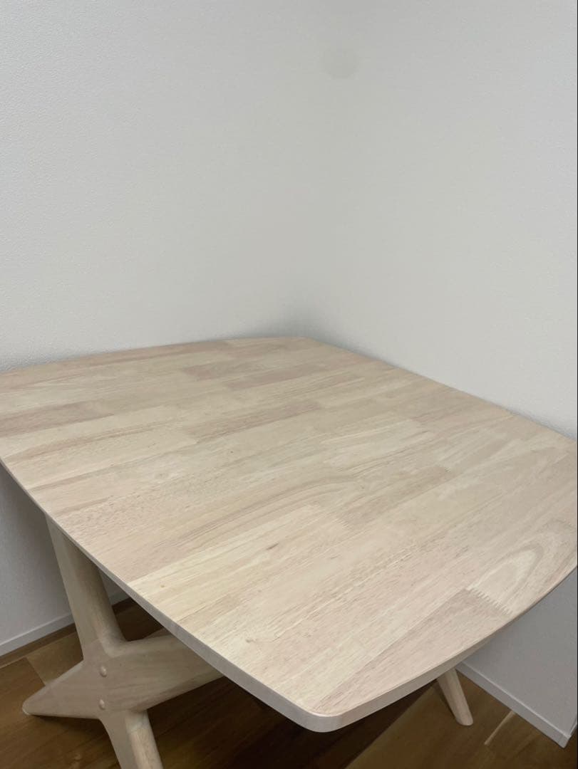 ニトリ ダイニングテーブル（正方形・約90×90cm）分解発送