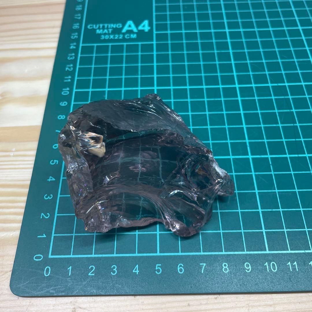 お値下げ　アンダラクリスタル 　希少ローズドフランス　267g