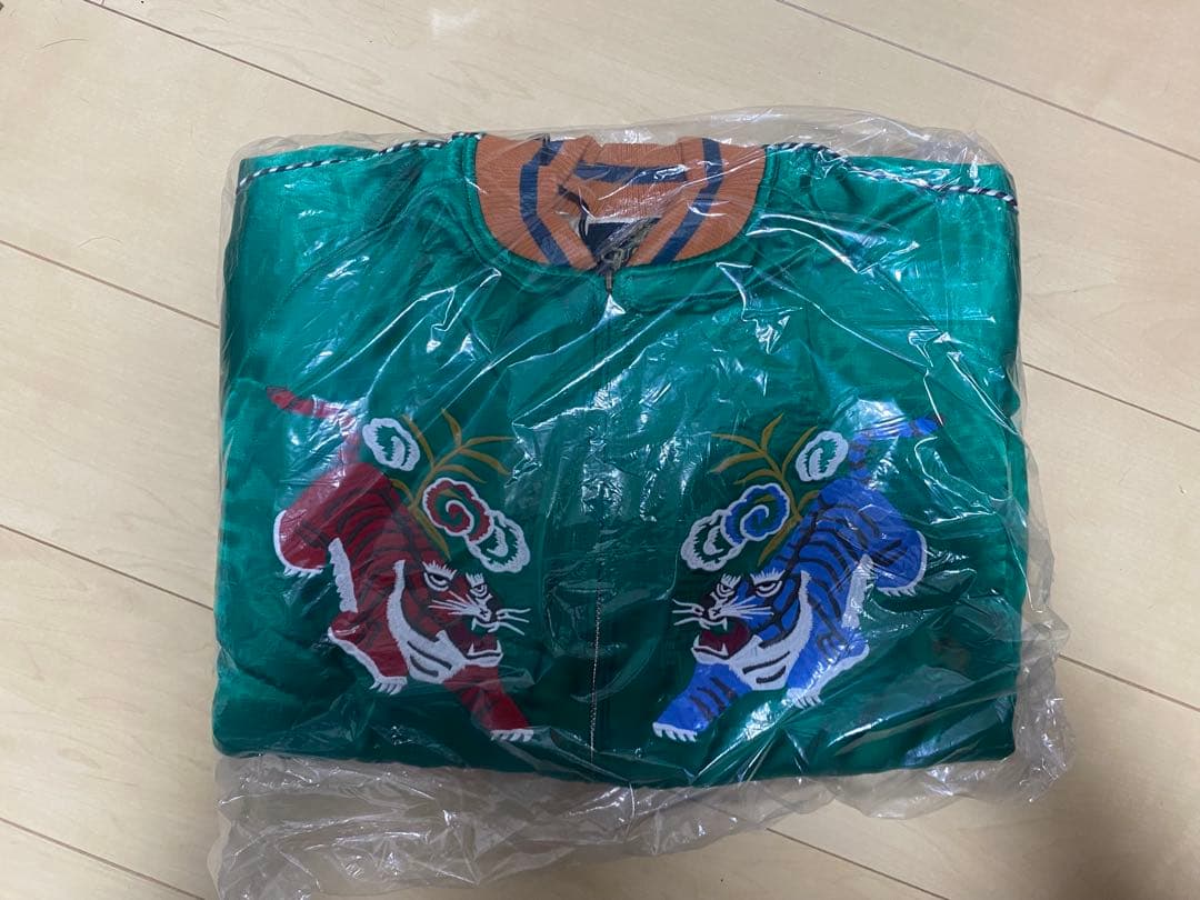 【新品未使用品】HOUSTON レーヨンスカジャン(HUNDRED TIGER)